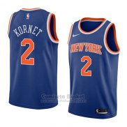 Camiseta New York Knicks Luke Kornet #2 Icon 2018 Azul