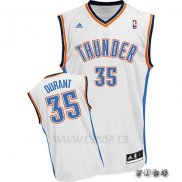 Camiseta Oklahoma City Thunder Kevin Durant #35 Blanco