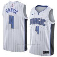 Camiseta Orlando Magic Mohamed Doncic #4 Association 2018 Blanco