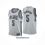 Camiseta Orlando Magic Paolo Banchero #5 Ciudad 2024-25 Blanco