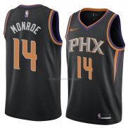 Camiseta Phoenix Suns Greg Monroe #14 Statement 2018 Negro
