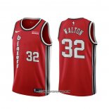 Camiseta Portland Trail Blazers Bill Walton #32 Classic Rojo