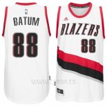 Camiseta Portland Trail Blazers Nicolas Batum #88 Blanco