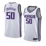 Camiseta Sacramento Kings Caleb Swanigan #50 Association 2018 Blanco