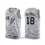 Camiseta San Antonio Spurs Marco Belinelli #18 Earned Camuflaje