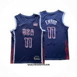 Camiseta USA 2024 Joel Embiid #11 Azul1