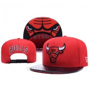 Gorra Chicago Bulls Leather Rojo