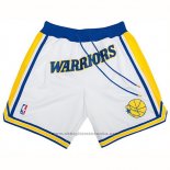 Pantalone Golden State Warriors Just Don Classic Blanco