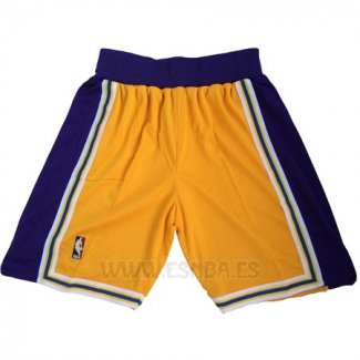 Pantalone Los Angeles Lakers Retro Amarillo