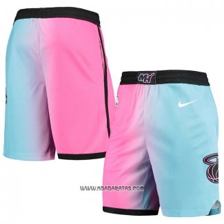 Pantalone Miami Heat Ciudad 2020-21 Negro