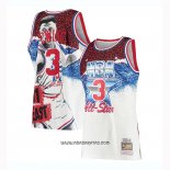 Camiseta All Star 1991 Patrick Ewing #3 Blanco