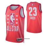 Camiseta All Star 2022 Golden State Warriors Draymond Green #23 Granate