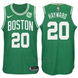 Camiseta Boston Celtics Gordon Hayward #20 2017-18 Verde