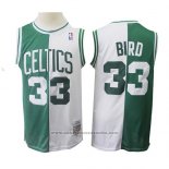 Camiseta Boston Celtics Larry Bird #33 Retro Verde Blanco