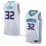 Camiseta Charlotte Hornets Julyan Stone #32 Association 2018 Blanco