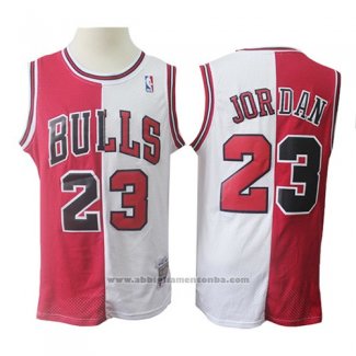 Camiseta Chicago Bulls Michael Jordan #23 Retro Rojo Blanco