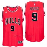 Camiseta Chicago Bulls Rajon Rondo #9 Rojo