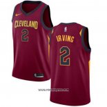 Camiseta Cleveland Cavaliers Kyrie Irving #2 Icon 2018 Rojo