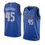 Camiseta Dallas Mavericks Ryan Broekhoff #45 Icon 2018 Azul