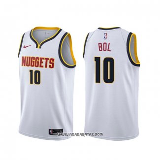 Camiseta Denver Nuggets Bol Bol #10 Association Blanco