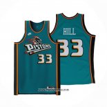 Camiseta Detroit Pistons Grant Hill #33 Classic 2022-23 Verde