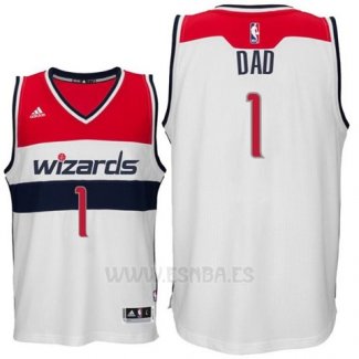 Camiseta Dia del Padre Washington Wizards DAD #1 Blanco