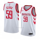 Camiseta Houston Rockets Gary Clark #59 Association 2018 Blanco