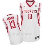 Camiseta Houston Rockets James Harden #13 Blanco