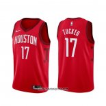 Camiseta Houston Rockets P.j. Tucker #17 Earned Rojo