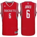 Camiseta Houston Rockets Terrence Jones #6 Rojo