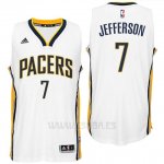 Camiseta Indiana Pacers Al Jefferson #7 Blanco