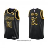 Camiseta Los Angeles Lakers Austin Reaves #31 Mamba 2021-22 Negro