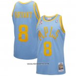 Camiseta Los Angeles Lakers Kobe Bryant #8 Mitchell & Ness 2001-02 Azul