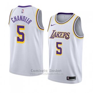 Camiseta Los Angeles Lakers Tyson Chandler #5 Association 2018 Blanco