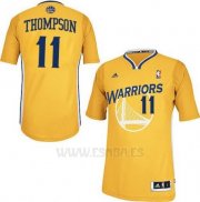 Camiseta Manga Corta Golden State Warriors Klay Thompson #11 Amarillo