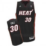 Camiseta Miami Heat Norris Cole #30 Negro