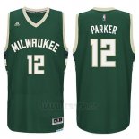 Camiseta Milwaukee Bucks Jabari Parker #12 Verde