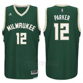 Camiseta Milwaukee Bucks Jabari Parker #12 Verde