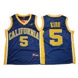 Camiseta NCAA California Jason Kidd #5 Azul