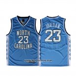 Camiseta NCAA North Carolina Tar Heels Michael Jordan #23 Azul