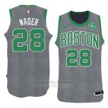 Camiseta Navidad 2018 Boston Celtics Abdel Nader #28 Verde