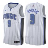 Camiseta Orlando Magic Nikola Vucevic #9 Association 2017-18 Blanco