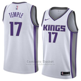 Camiseta Sacramento Kings Garrett Temple #17 Association 2018 Blanco