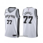 Camiseta San Antonio Spurs Demarre Carroll #77 Association 2019-20 Blanco