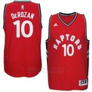 Camiseta Toronto Raptors DeMar DeRozan #10 Rojo
