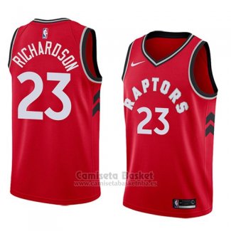 Camiseta Toronto Raptors Malachi Richardson #23 Icon 2018 Rojo