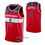 Camiseta Washington Wizards Montrezl Harrell #6 Icon 2020-21 Rojo