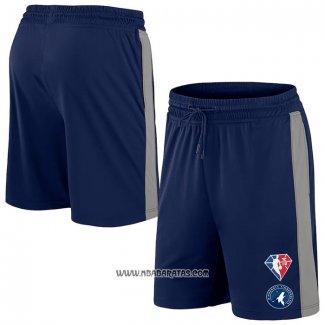 Pantalone Minnesota Timberwolves 75th Anniversary Azul