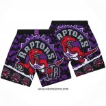 Pantalone Toronto Raptors Mitchell & Ness Negro Violeta