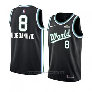 Camiseta 2019 Rising Star Bogdan Bogdanovic #8 USA Negro